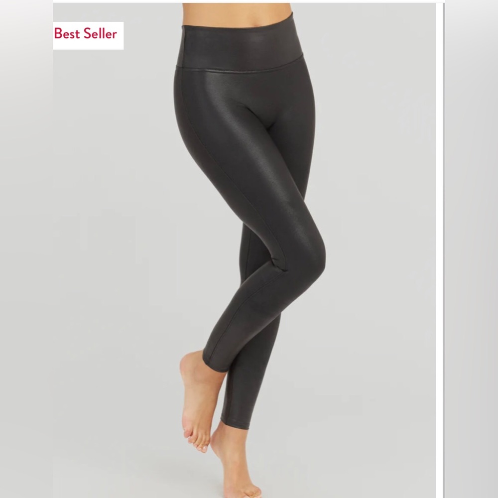 SPANX Women’s Faux leather leggings